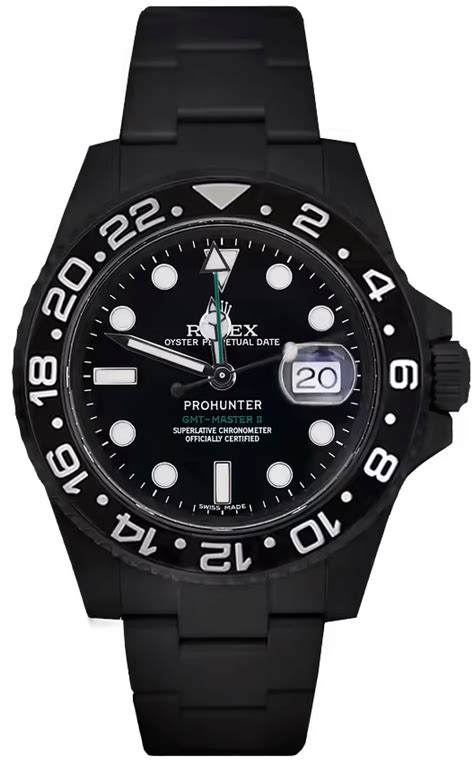 pro hunter rolex gmt master ii stealth watch|Pro.